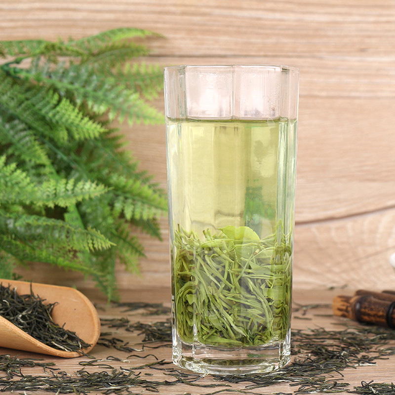 2022 ชา Maojian ชาเขียวชาใหม่อัลไพน์ทอดเมฆสีเขียวจํานวนมาก Handmade Maojian กลิ่นหอมที่แข็งแกร่งประเ