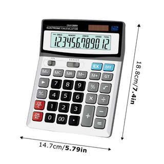 เครื่องคิดเลข ของแท้ 12หลัก ขนาดใหญ่ ถึงมือไว ใช้สะดวก