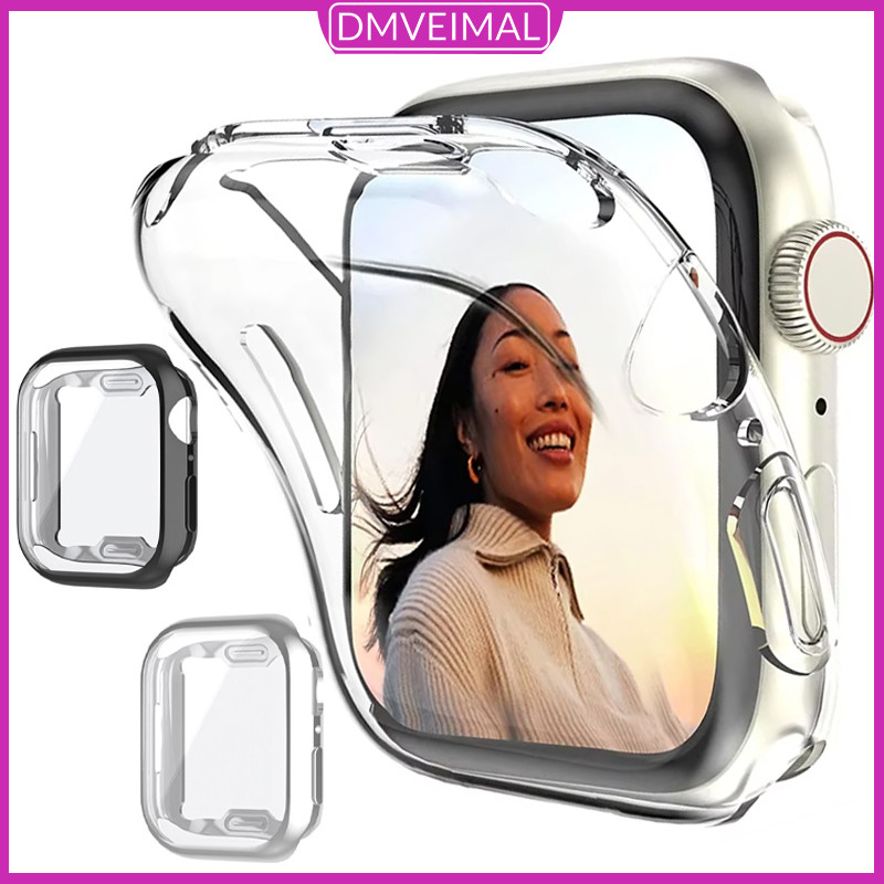 เคสฝาครอบนาฬิกานุ่ม Tpu for Apple Watch Iwatch Ultra 3 2 49มม. 46 44 45 42 38 41 Mm 40มม. Series 11 10 9 8 7 6 5 SE 3 2