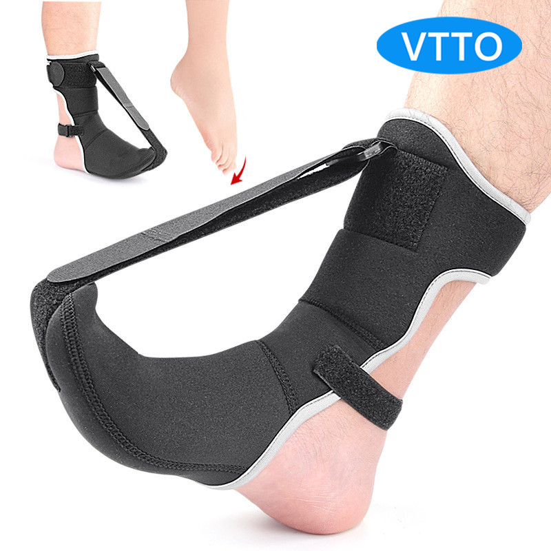 VTTO Plantar Fasciitis Night Support - ถุงเท้าและเข็มขัดสนับสนุนสำหรับเท้า ลดอาการ Plantar Fasciitis