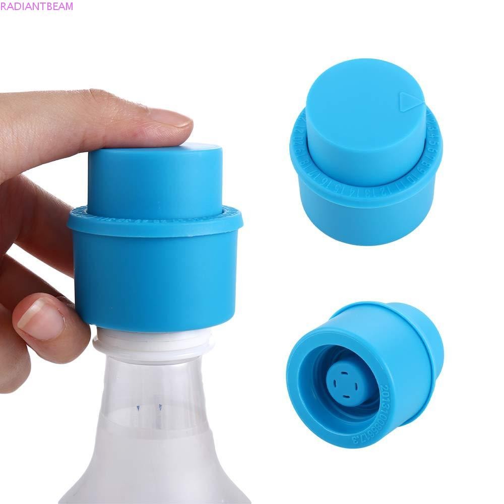 RADIANTBEAM Bottle Top Soda Fizzy Drink Push Type Sealer Carbonated Vacuum Saver Lid