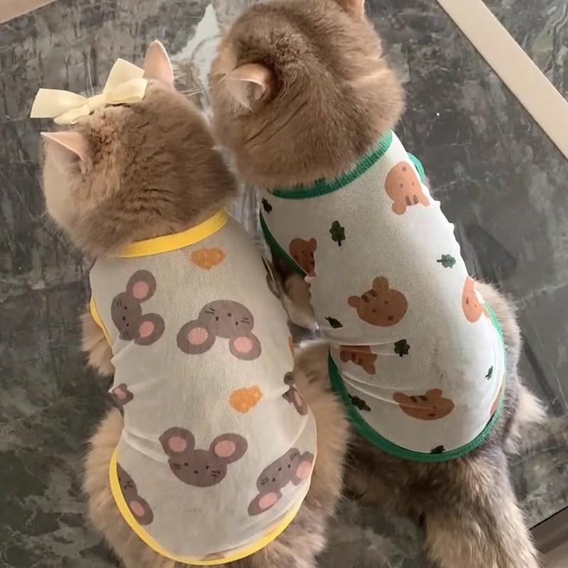 [คําแนะนําร้านค้า] Mi Clothes Summer Anti-Lint Thin Style Young Muppet Blue Breathable Vest 10.14