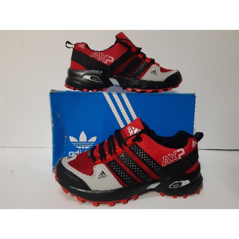 SD3 Adidasx AX2 (ดําเทาแดง )( สีดําล้วน)