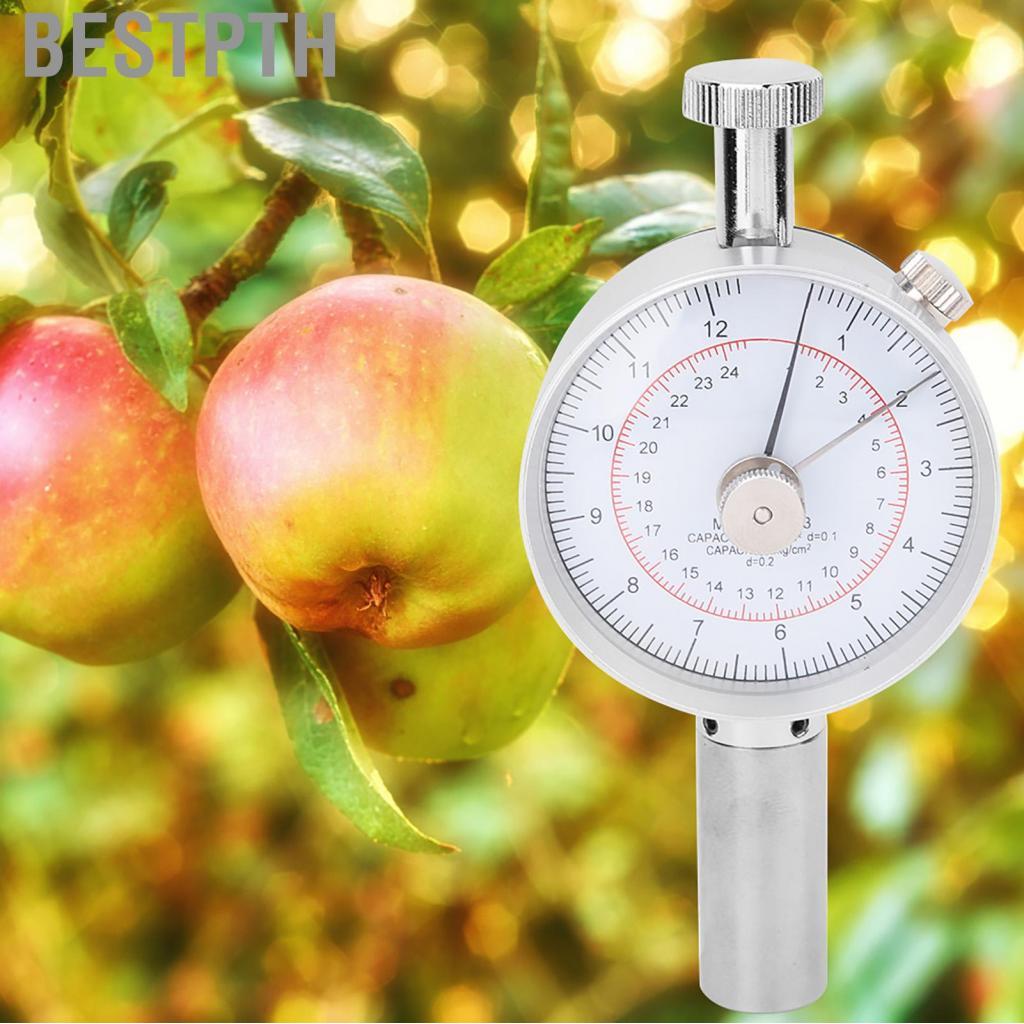 bestpth Fruit Penetrometer Sclerometer GY-3 Machine พร้อมหัววัด 2 อันสำหรับการทดสอบความแข็ง