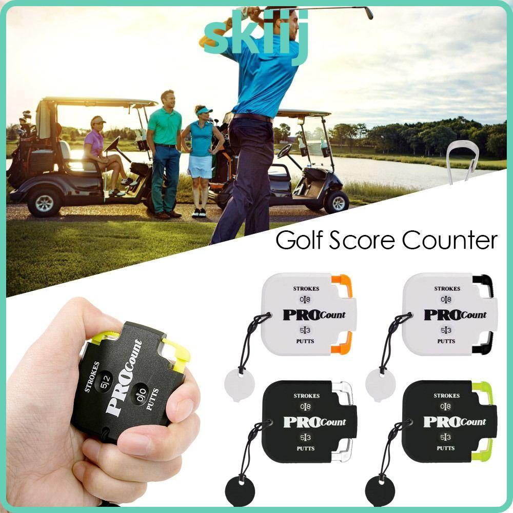 SKIIJ Golf Score Counter Handy Golf Accessories Mini Putt Score Counter