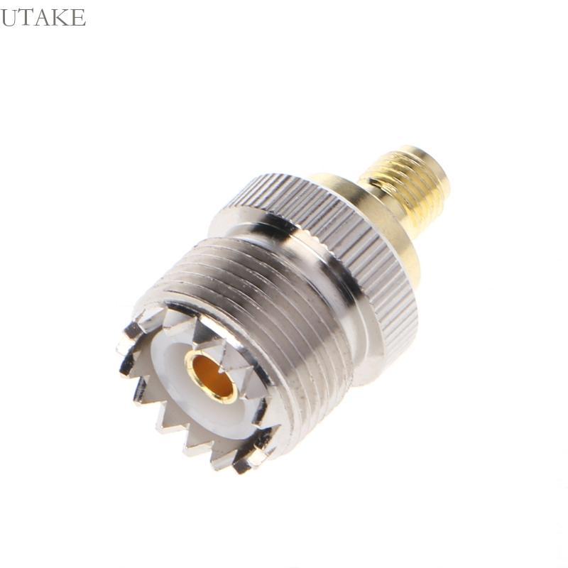 Utake SMA Female To UHF Female RF Coaxial Connector Adapter SO-239 SO239