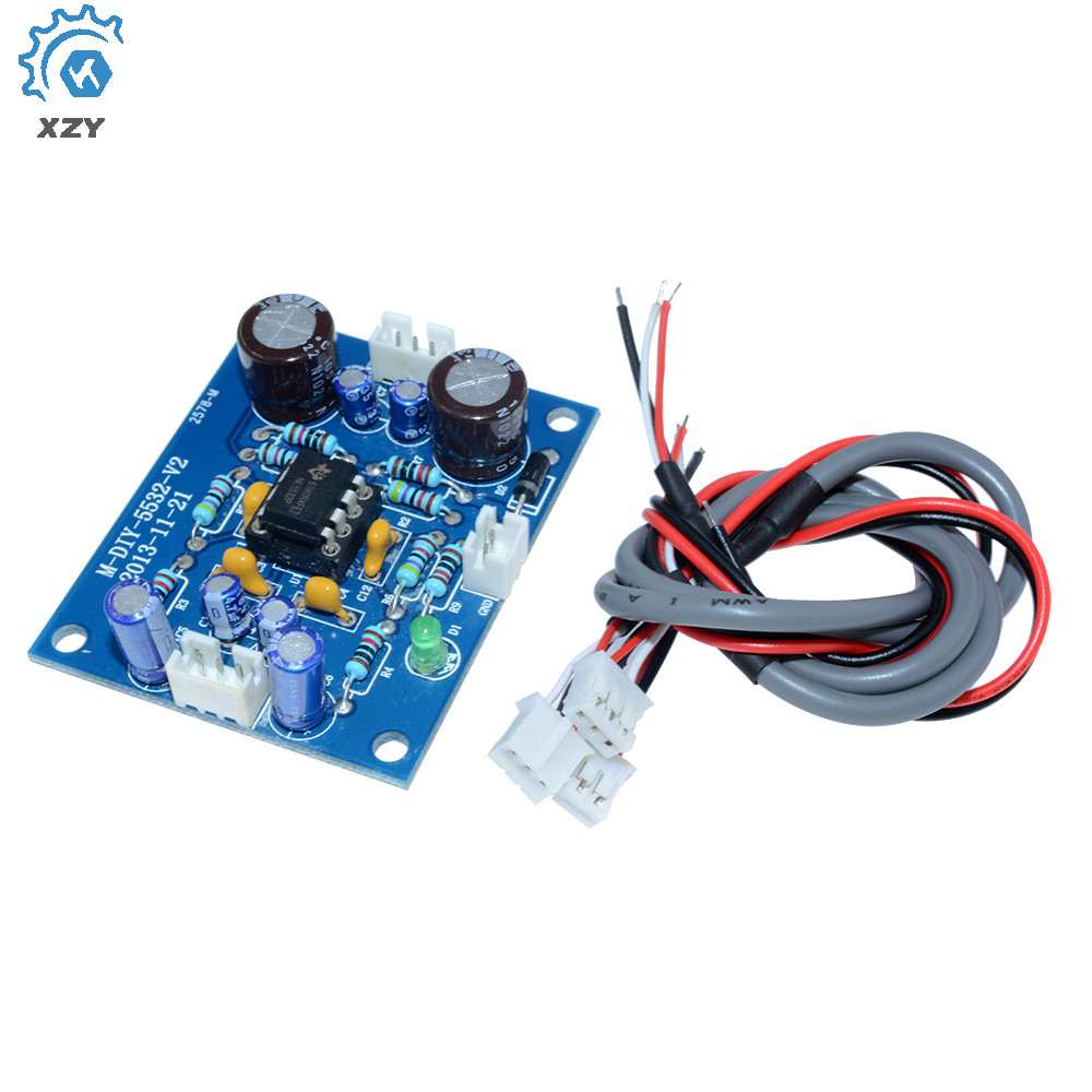 NE5532 OP-AMP บอร์ดขยายสัญญาณไฮไฟ