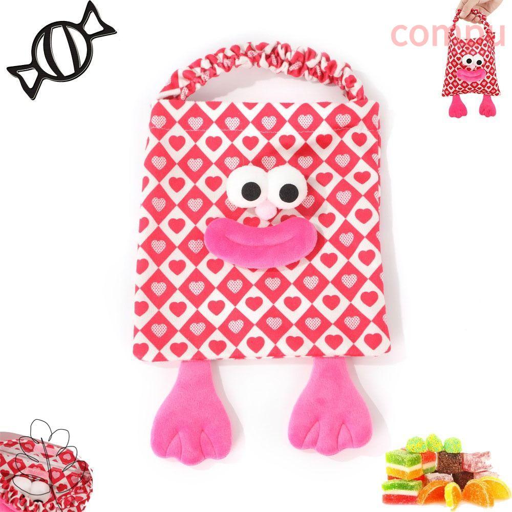 COMPU Full Moon Candy Bag,พับกล่องขนมแต่งงาน,น่ารักแบบพกพาเด็กวันเกิด Party Candy Pouch Party อุปกรณ