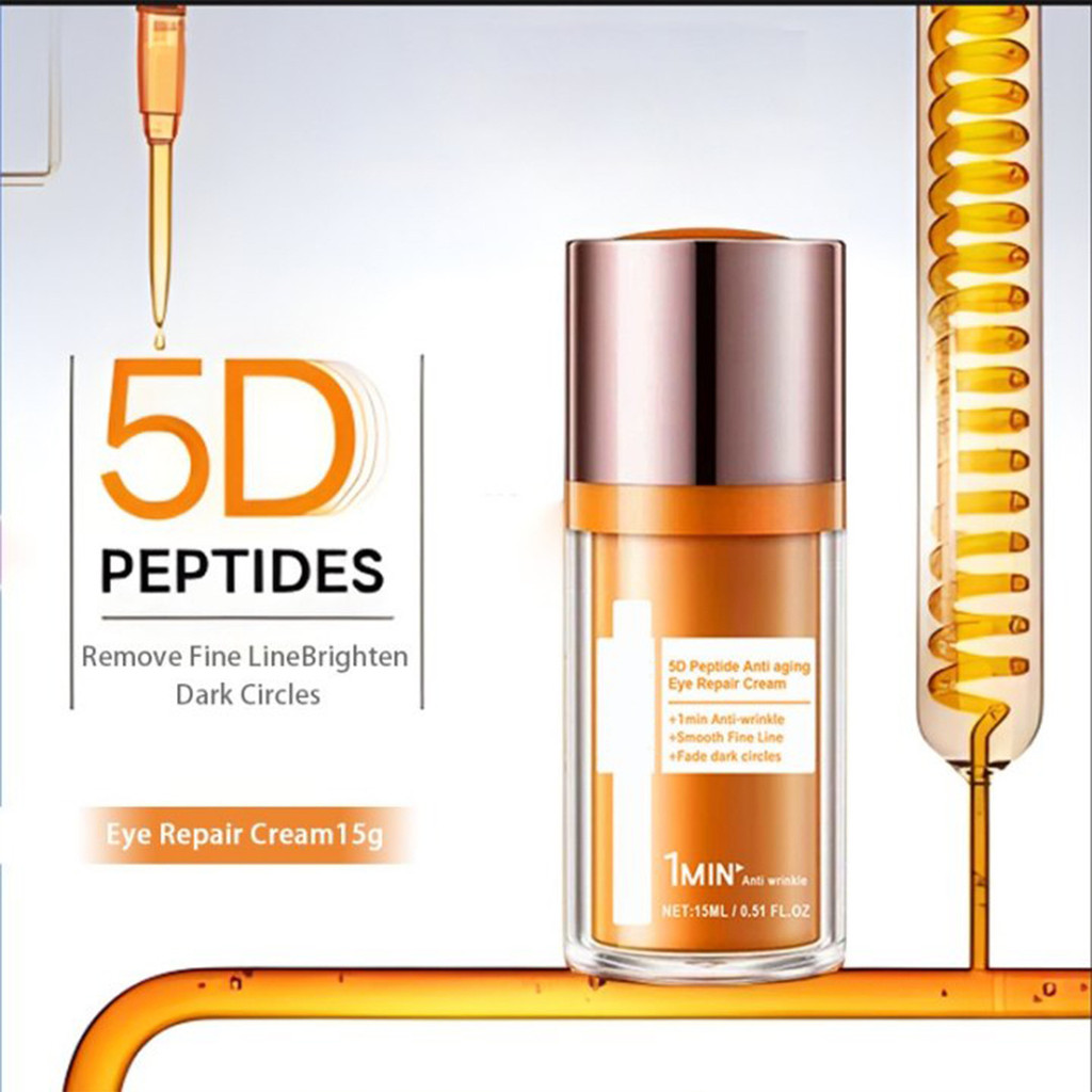 5D Eye Care Cream Smooth Skin Moisturizing Eye Cream Around Eye Skin Apply Skin Cream