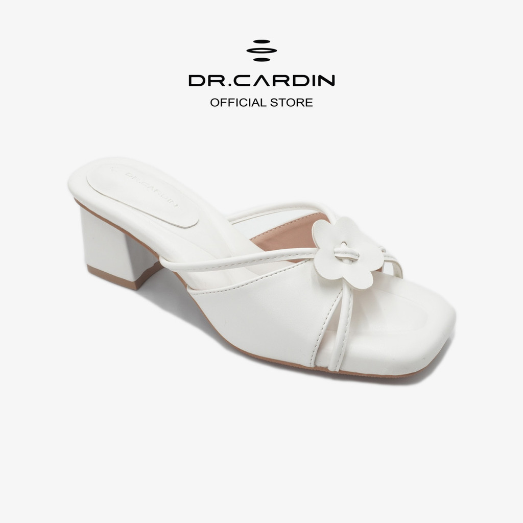 Dr Cardin Women Comfort Mid Blocks Heels 2 นิ้ว L-RPE-9218