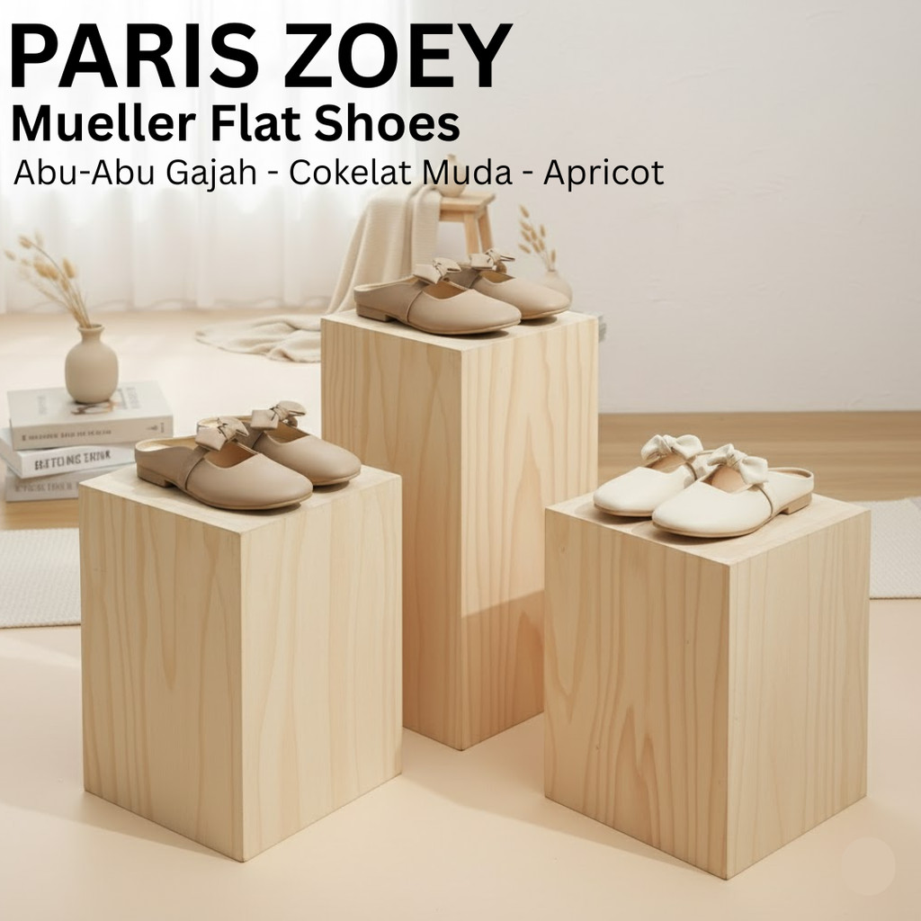 Paris Zoey Elegant Womens Flat Mules – สไตล์เหนือกาลเวลาพร้อมความสะดวกสบายตลอดทั้งวัน - รองเท้าส้นแบ