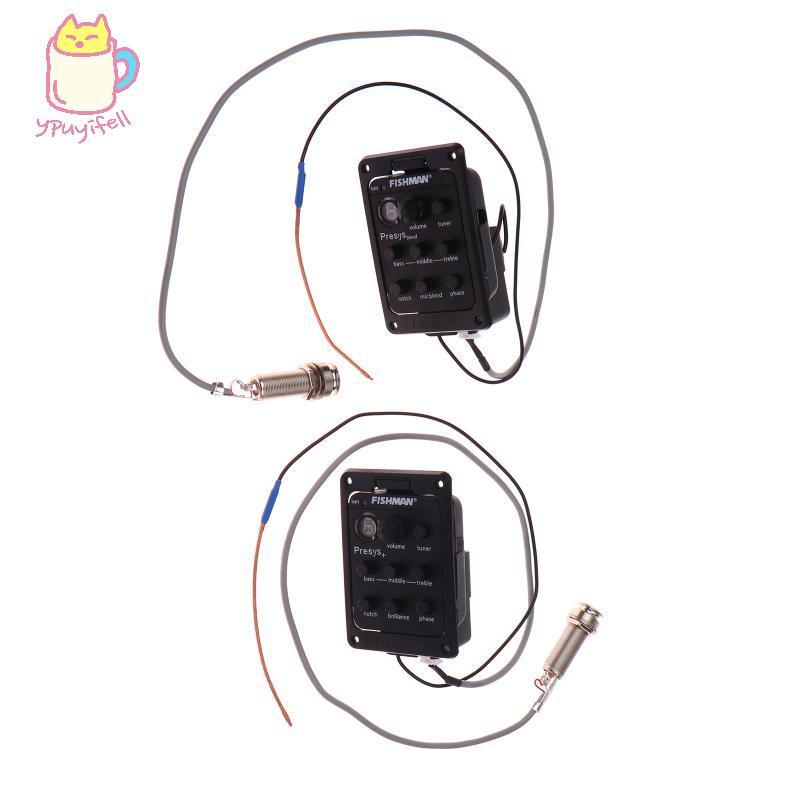 [YPU] 1273 201 Fishman Acoustic Guitar Pickup กล่องไฟฟ้า Equalizer EQ complex Tuner Guitar Amplifier