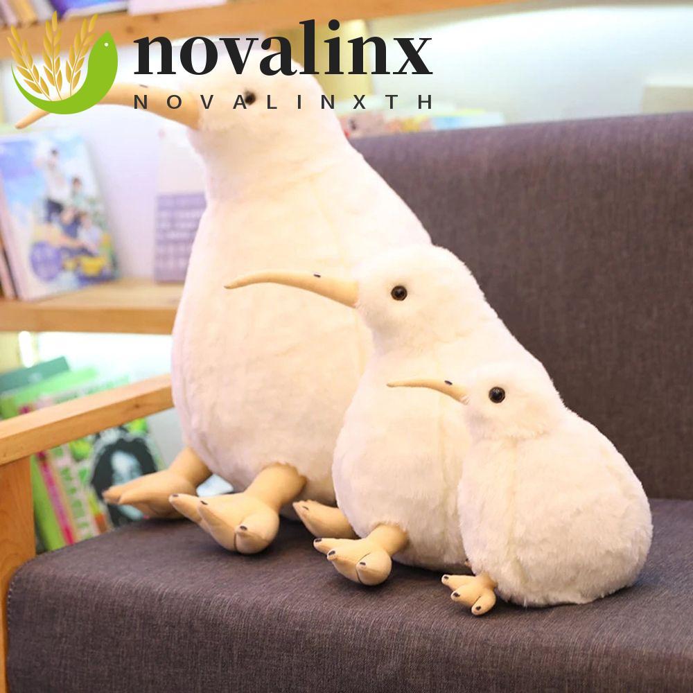 NOVALINX Kiwi Bird ของเล่นตุ๊กตาของขวัญวันเกิดน่ารักเหมือนจริง Kiwi Bird หมอนการ์ตูน 20/30/50 ซม.ของ