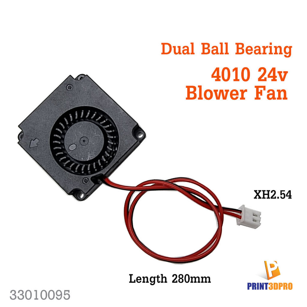 Blower Fan 4010 24V Dual ball bearing Higi speed High quality