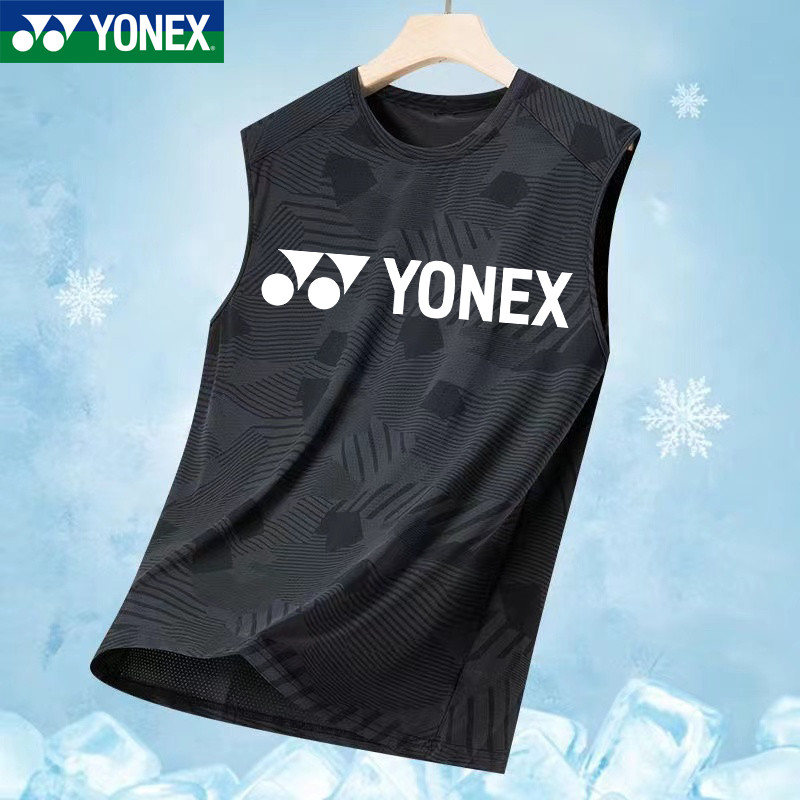 Yonex เสื้อกีฬาแบดมินตัน แขนสั้น แบบแห้งเร็ว ดูดซับเหงื่อ สําหรับผู้ชาย และผู้หญิง