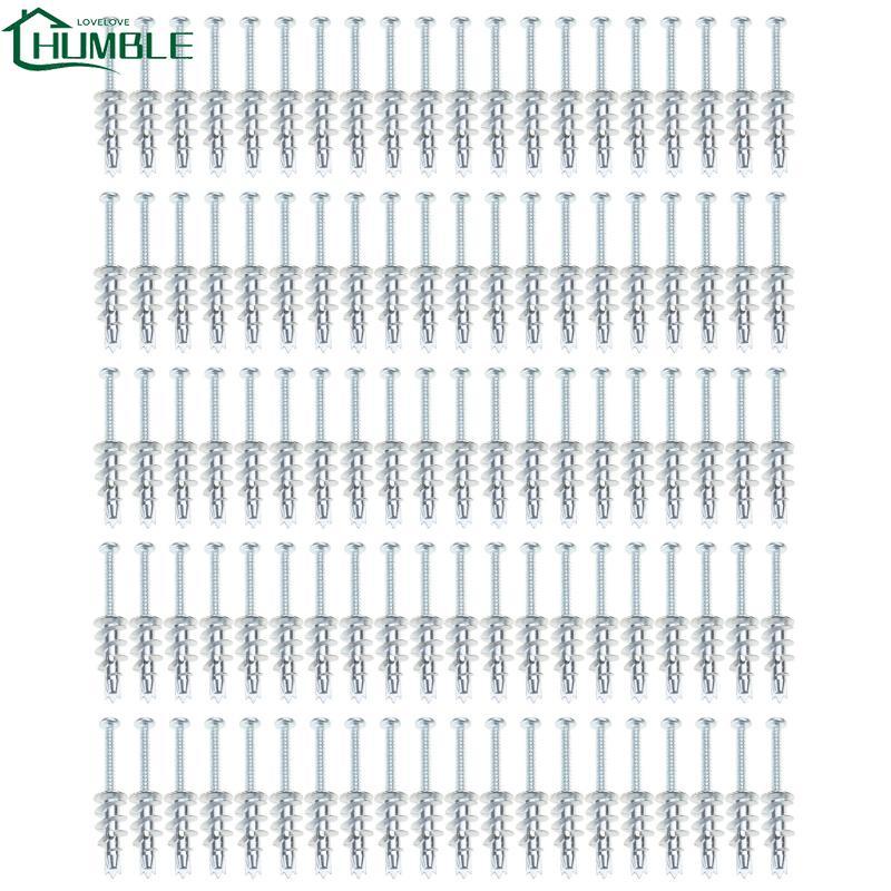 Humble Self Punching Drywall Anchors Hollow Wall Anchors สกรูชุดสกรู Drywall