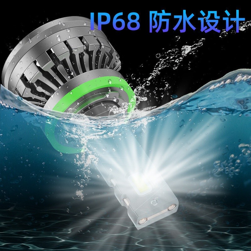 170W Double Copper Tube Car led Headlight Laser Headlight h7 High Power led Lens Car Accessories H4H