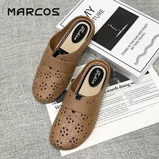 MARCOS รองเท้าแตะสำหรับผู้หญิง ระบายอากาศ ทนต่อการสึกหรอ สวมใส่สบาย เหมาะสำหรับผู้หญิง มีให้เลือกใน #07