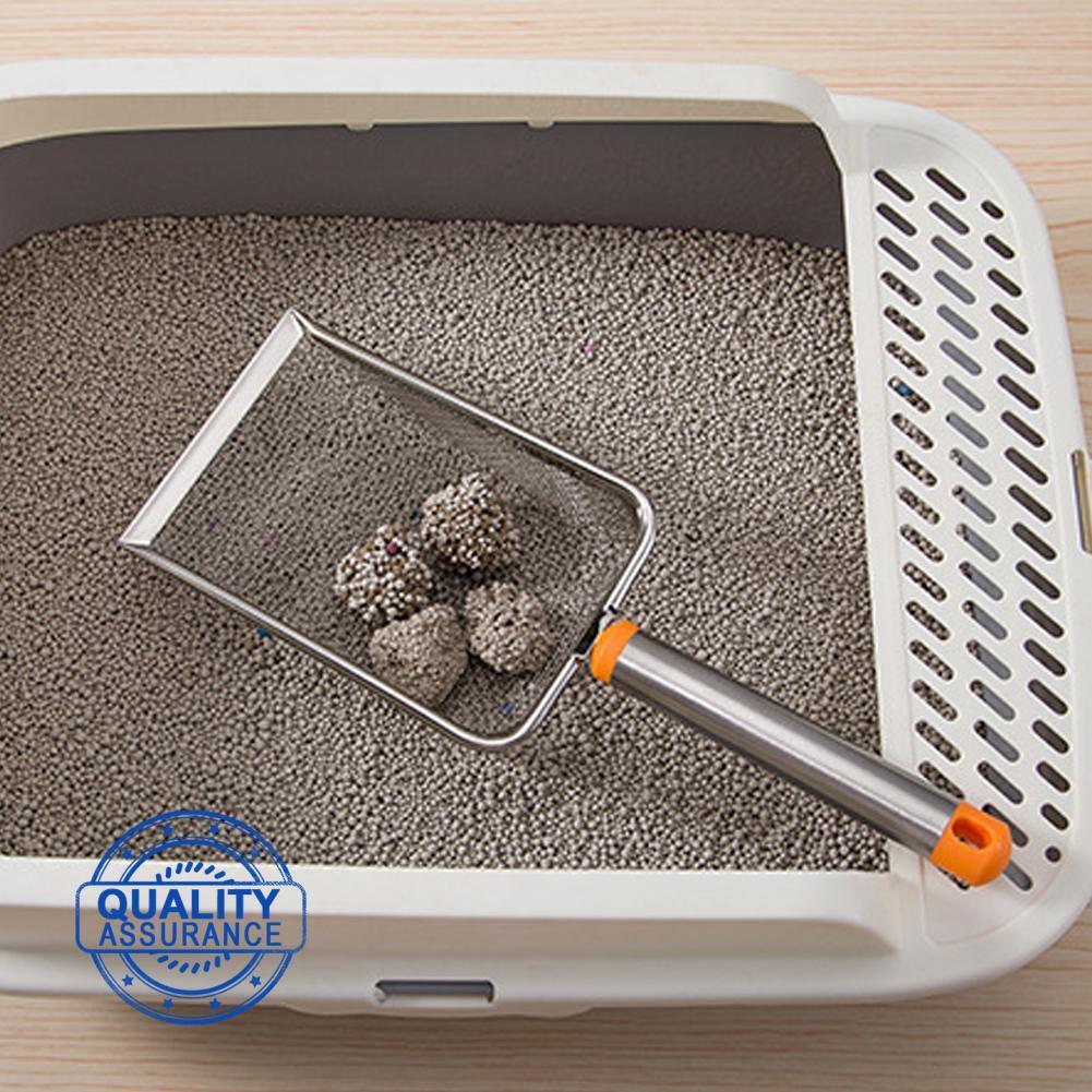 ที่ตักทรายแมว Bentonite Litter Scoop Rutabaga Chicken Scoop Stainless Scoop Mineral Litter Q5v1