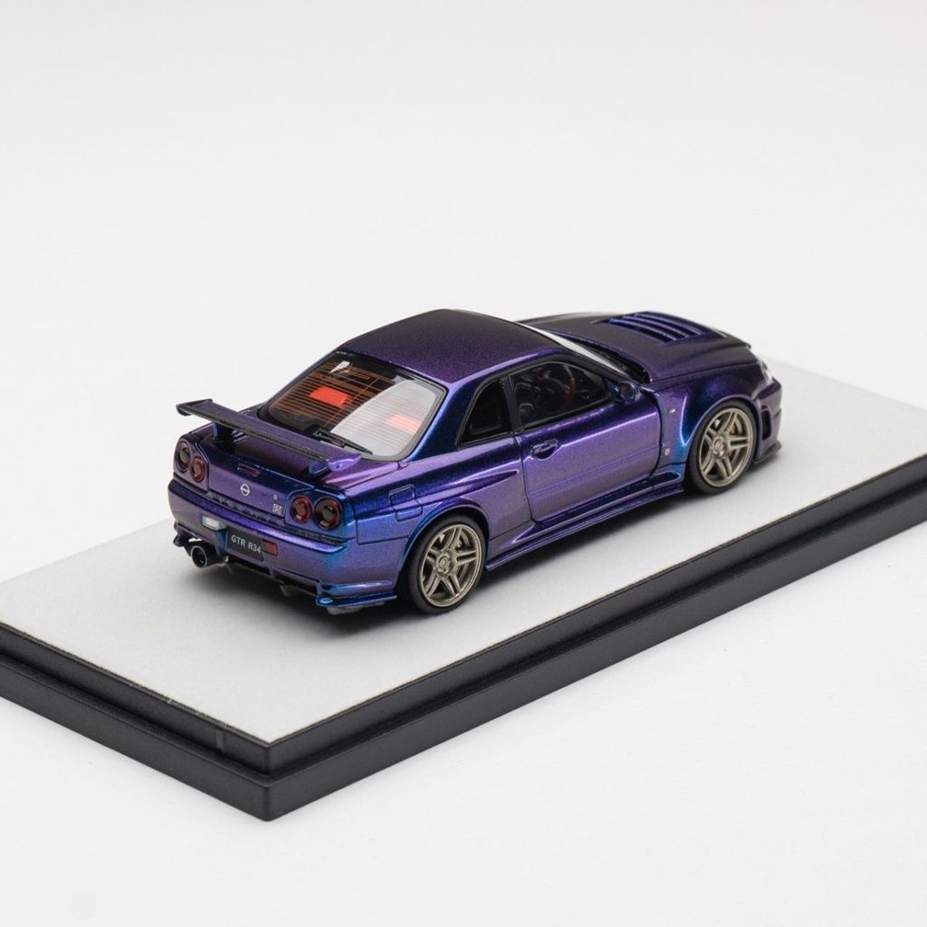 PGM 1/43 Nissan Nissan GTR R34 Z-Tune Chameleon Free Engine Alloy Full Open Model----ห้างสรรพสินค้า 