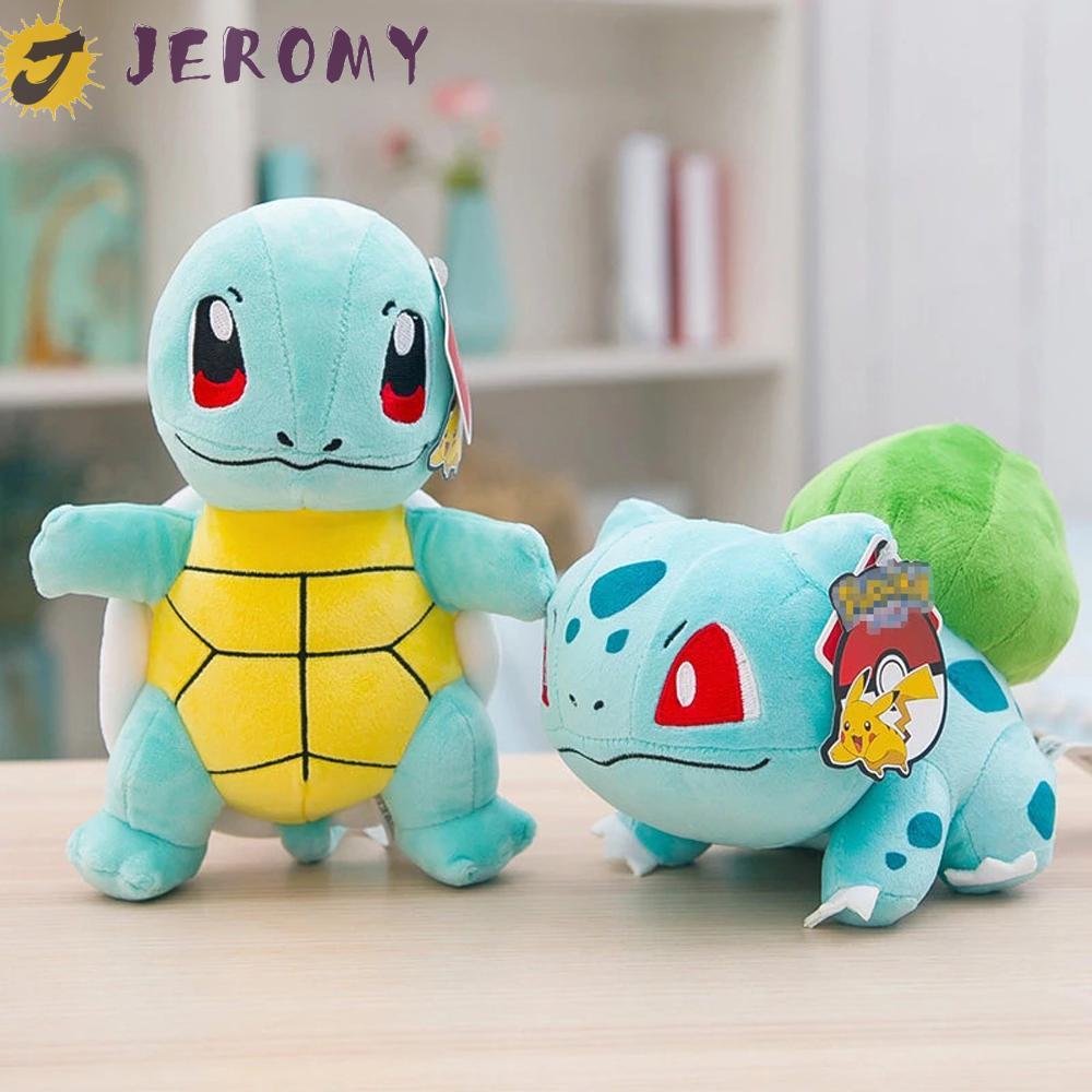 JEROMY ตุ๊กตาโปเกมอน Purin Charmander Jigglypuff Peluche Psyduck