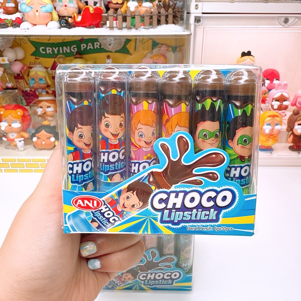 ลิปสติกช็อกโกแลต [1 เเพค 30 ชิ้น]