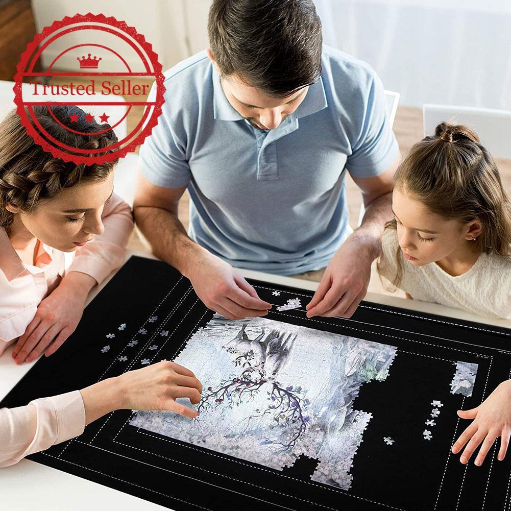 Felt Pad Storage Felt Jigsaw Mat Storage Pad Storage Mat คละจิ๊กซอว์ G6w3