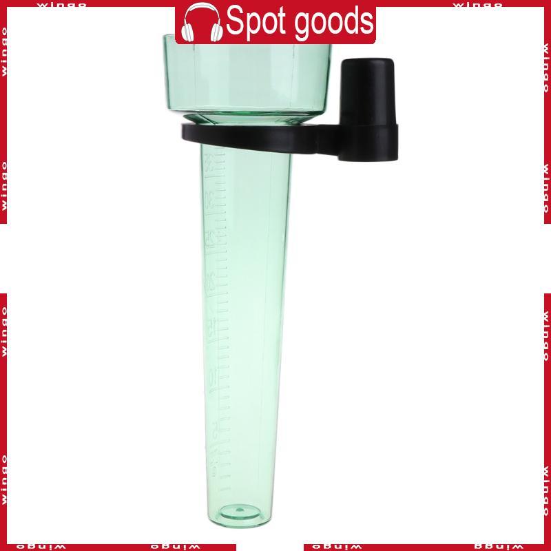 WIN Polystyrene Rain Gauge เครื่องมือวัดสูงสุด 35 มม.สําหรับพื้นน้ําในสวน