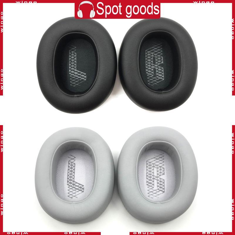 WIN สบายแผ่นรองหูฟังแผ่นรองหูฟังสําหรับ JBL Live 650BTNC 660 E65BTNC ชุดหูฟัง