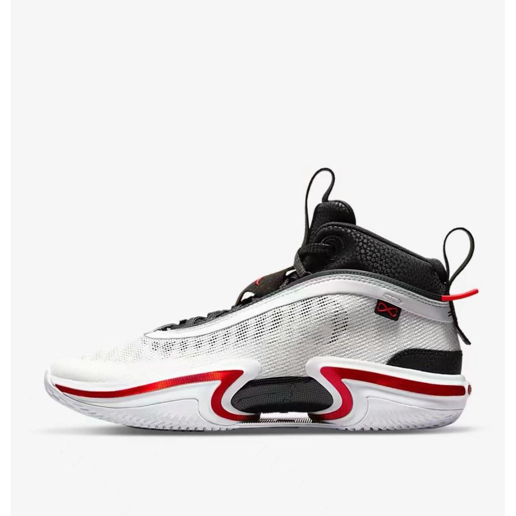 NIKE AIR JORDAN 36 PF AJ36 Mens High-Top Sports Training รองเท้าบาสเก็ตบอลต่อสู้จริง DA9053-101