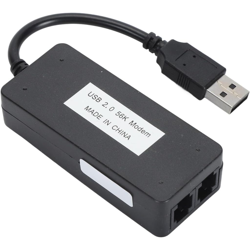 พอร์ต RJ11 USB 56K โมเด็มข้อมูลภายนอก, รองรับ ID Caller, Anti Thunder, คอมพิวเตอร์แล็ปท็อป Fax Modem