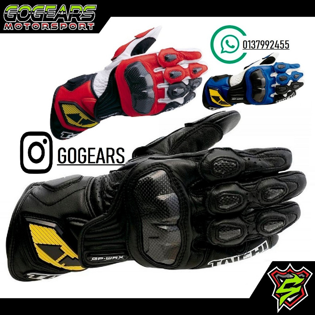 2025NEW ถุงมือแข่งหนัง Taichi WRX