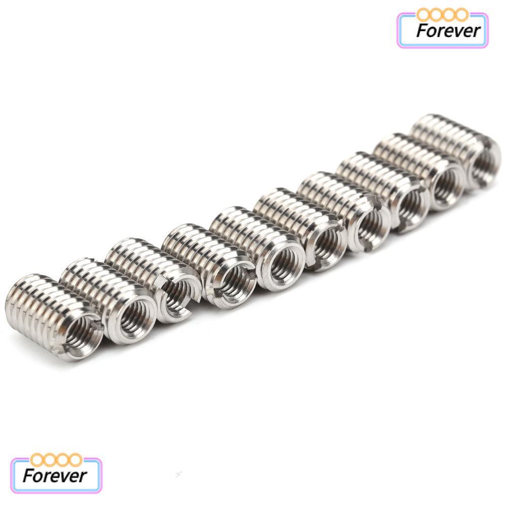 FOREVER น็อตลดเกลียว, สแตนเลส M8 x 1.25 มม. ข้อต่อท่อลดอะแดปเตอร์, หญิง 12 มม.ความยาว M5 x 0.8 มม.สแ