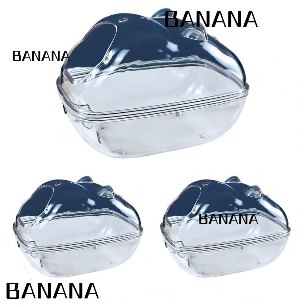 กล้วย1 ห้องน้ําหนูแฮมสเตอร์, กรงอะคริลิคพลาสติกหนูแฮมสเตอร์ห้องน้ํากรง, ห้องโปร่งใสหนูตะเภาเมาส์กล่องหนูแฮมสเตอร์