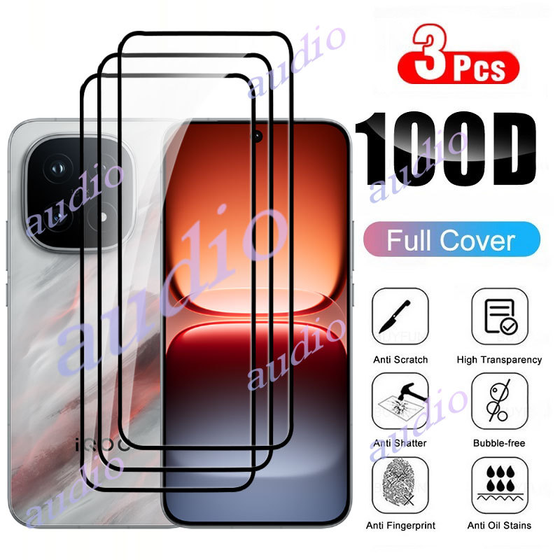 IQOO 15 5G 3 ชิ้นกระจกนิรภัยสําหรับ Vivo iQOO 15 iQOO15 5G 2025 โทรศัพท์ป้องกันหน้าจอกระจกป้องกันฟิล