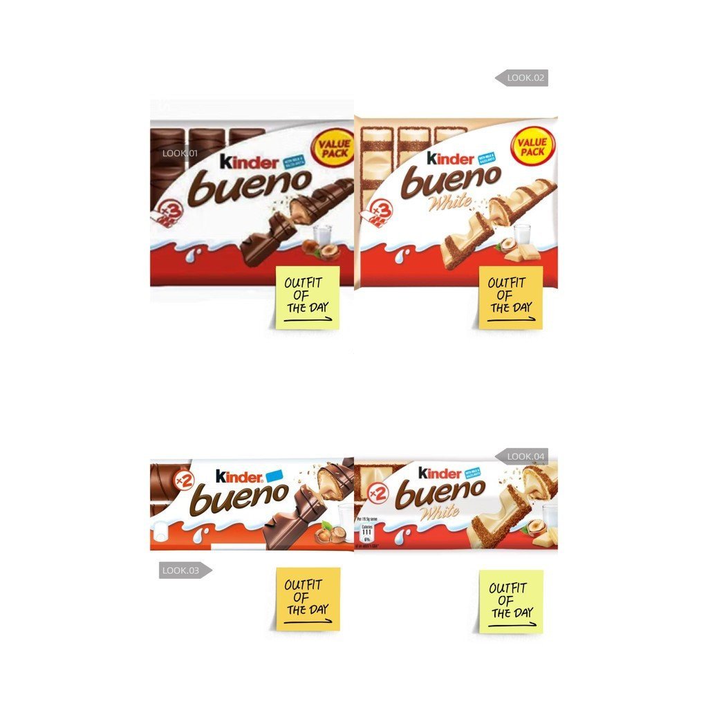 ZYDJ READY STOCK PROMOTIONKINDER Bueno With Milk & Hazelnuts