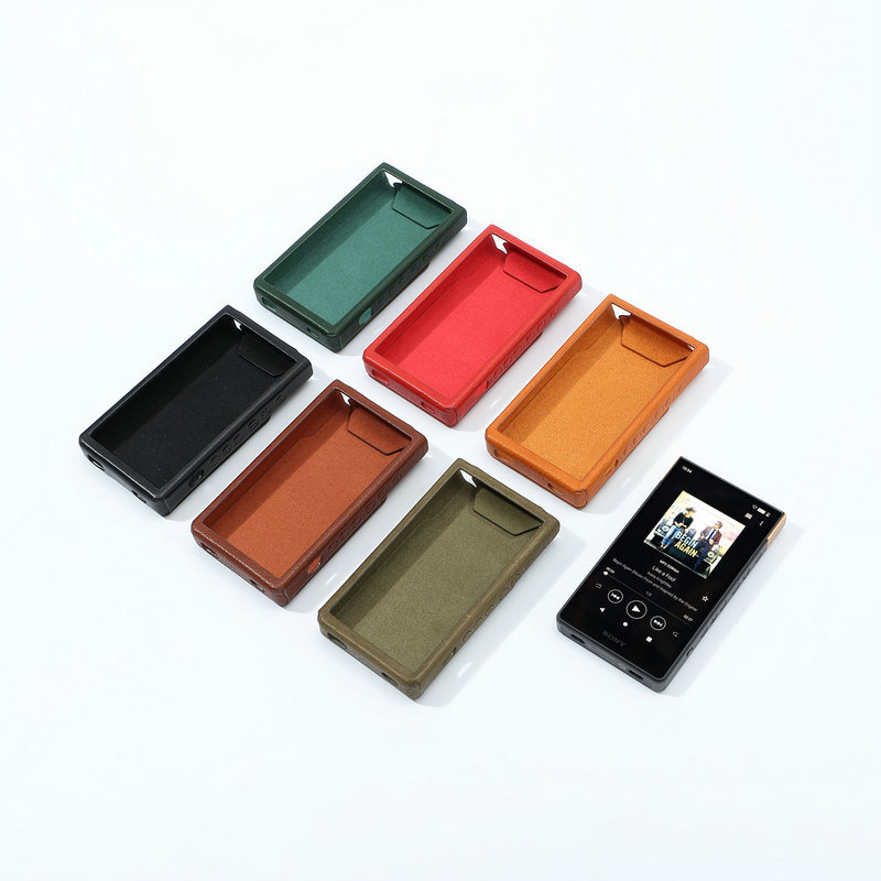 เหมาะสําหรับ Sony NW-ZX700 เคสหนังป้องกันกรณี Sony NW-ZX706 ZX707 ของแท้หนังป้องกันกรณี