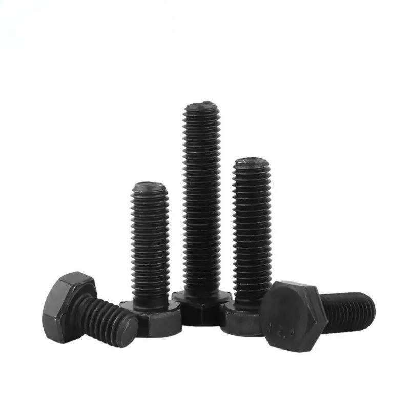 สลักเกลียวหกเหลี่ยมเกรด 12.9 สกรู DIN933 สลักเกลียวหกเหลี่ยมด้านนอกความแข็งแรงสูง สกรูขยาย น็อตเกลียวเต็ม M4/M5/M6/M8/M10/M12/M14 * L6-60mm(YDD-LD-MB) - รูปที่ 2