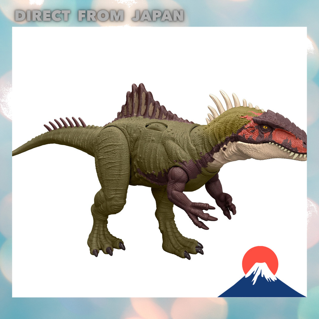 【Direct from Japan】แอ็คชั่นการต่อสู้ของ Mattel Jurassic World! Bark Beckles Pinax Kids รูปไดโนเสาร์ค
