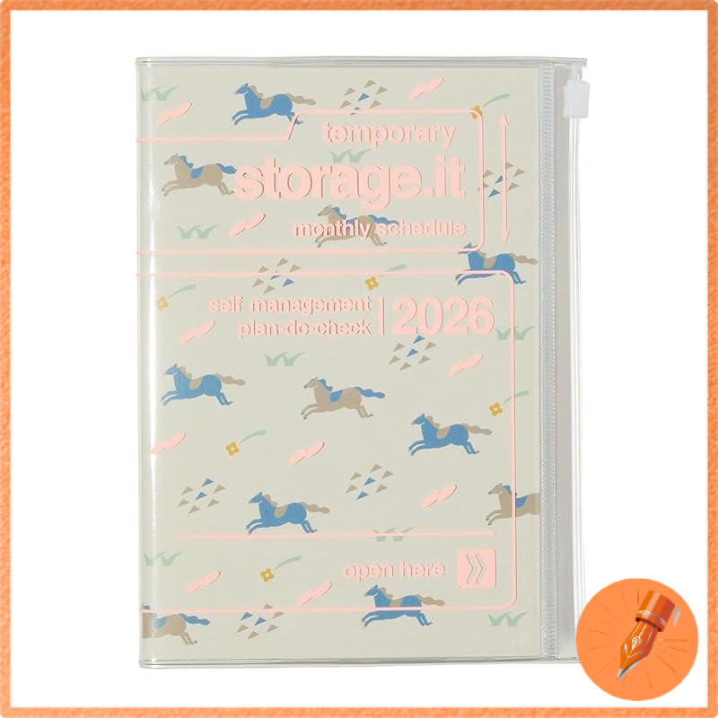 2026 Monthly Planner with B6 Format Starting December 2025