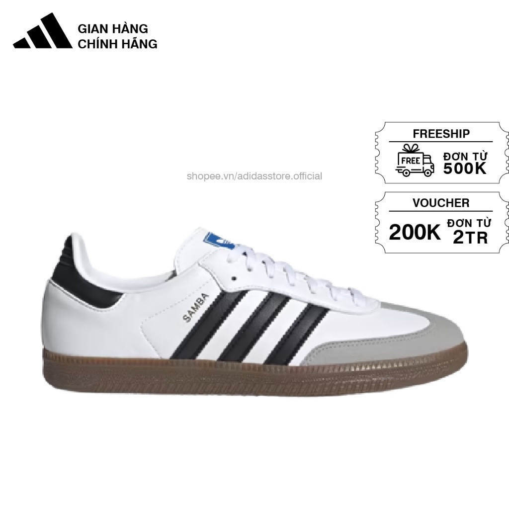 [ต้นฉบับ] Adidas Samba vegan fw2427 [จัดส่งฟรี]
