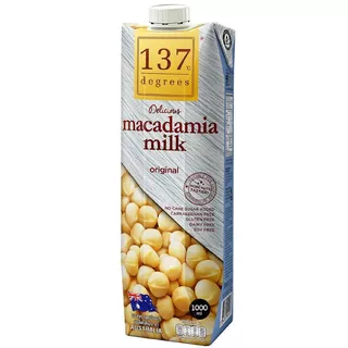 137ดีกรีน้ำนมแมคาเดเมียผสมเมล็ดทานตะวัน 1000มล 137 degrees Macadamia Milk with Sunflower Seeds 1000ml [8859636810918 ]
