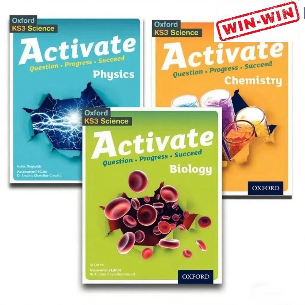 VV888Oxford KS3 Science Activate Physics/Biology/Chemistry Student Learning Study Workbook
