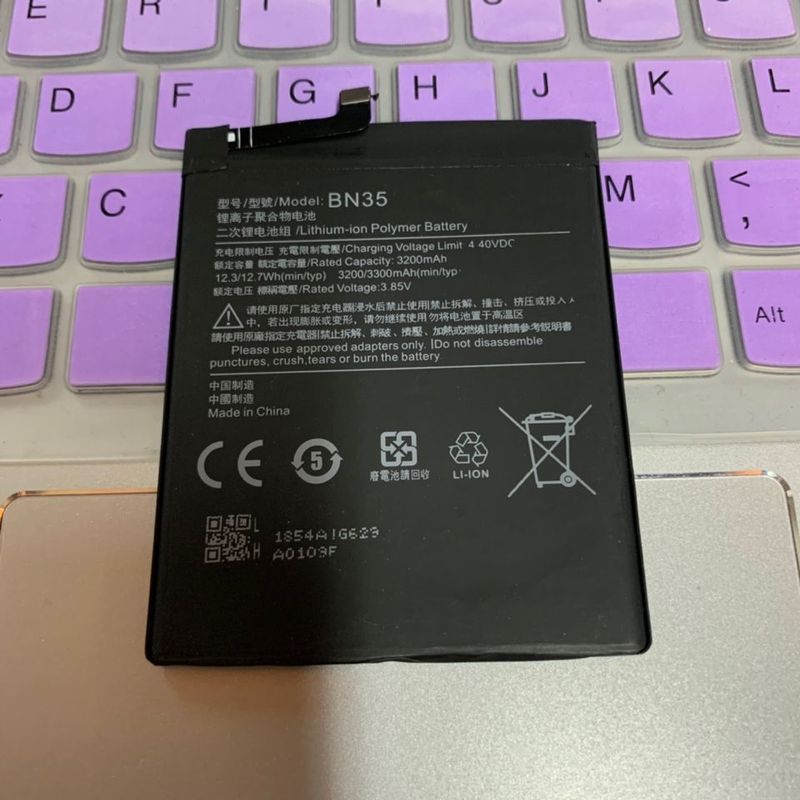 เหมาะสําหรับ Redmi Redmi 5 แบตเตอรี่ BN35 Redmi 5A โทรศัพท์มือถือ BN34 Redmi 5Plus ในตัว BN44