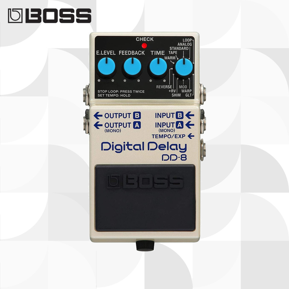 BOSS DD-8 Digital Delay Guitar Effects Pedal เอฟเฟกต์กีตาร์【ส่งตรงจากญี่ปุ่น】