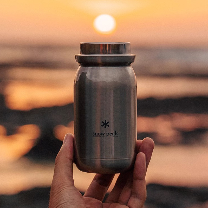 Snowpeak Outdoor Portable Multicolor Stainless Steel Vacuum Thermos Cup TW-351/501-CL/AS/520