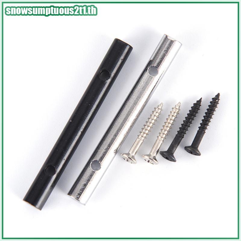 [ใหม่] Metal Electric Guitar String Retainer Bar พร้อมอุปกรณ์เสริมกีตาร์สกรู 2 ชิ้น [TH]
