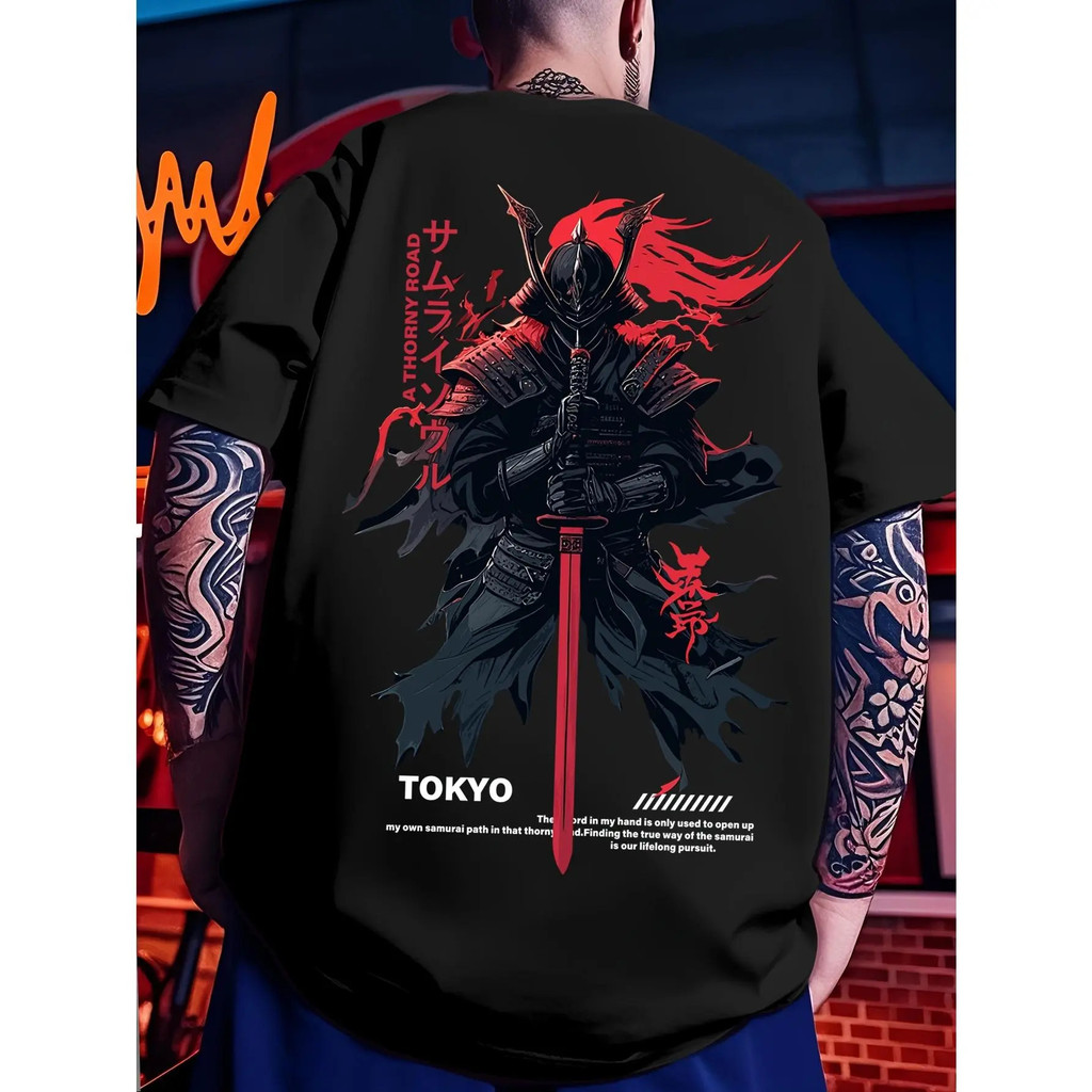 เสื้อผ้า T แขนสั้นลายพิมพ์ รุ่นใหม่ปี 2026 แบบหลวม ช่วยให้เห็นตัว ใส่ได้หลากหลาย