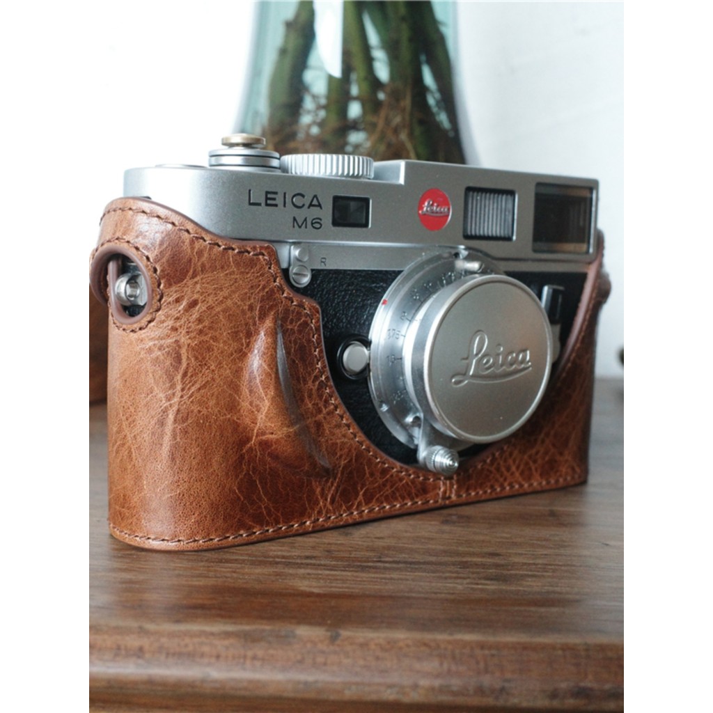 Camin Leica Leica Leica M6 กระเป๋ากล้อง M3M-A กระเป๋ากล้อง M4P Cowhide กรณี M2MP ครึ่งกรณี M7 กรณีป้