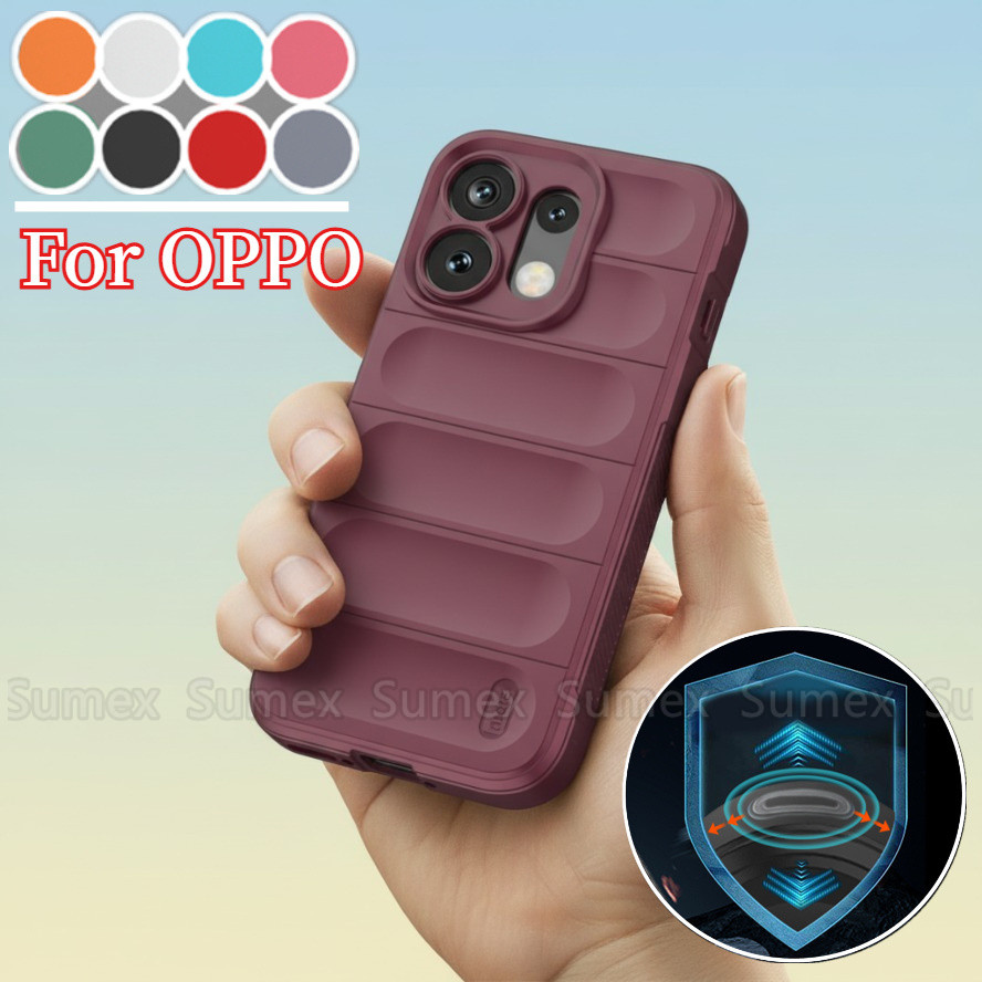 ซิลิโคนนุ่มสําหรับ OPPO Reno 16 Pro 16F 5G ธรรมดากันกระแทก TPU เคสโทรศัพท์สีทึบง่ายกล้องเลนส์ป้องกันปกหลัง OPO Reno16 F Reno16F 2026